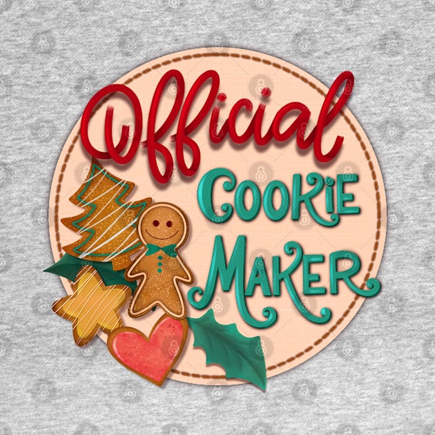 Official cookie maker Cristmas design by PrintAmor